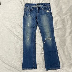 Express Barely Boot Stella Regular Fit Low Rise Jeans s (Size 2S)